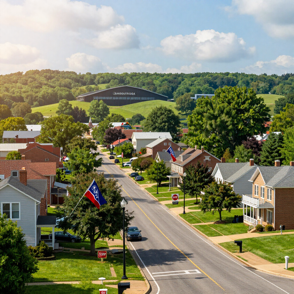View of downtown Nashville, TN- this area is served by Ortex Termite and Pest Control