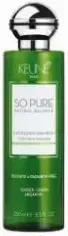Green Keli So Pure body lotion bottle with white label and black cap