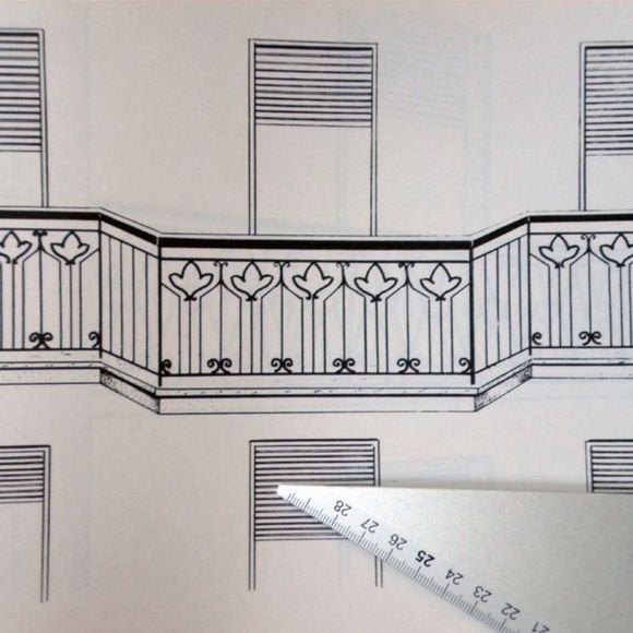 ringhiera balcone in ferro