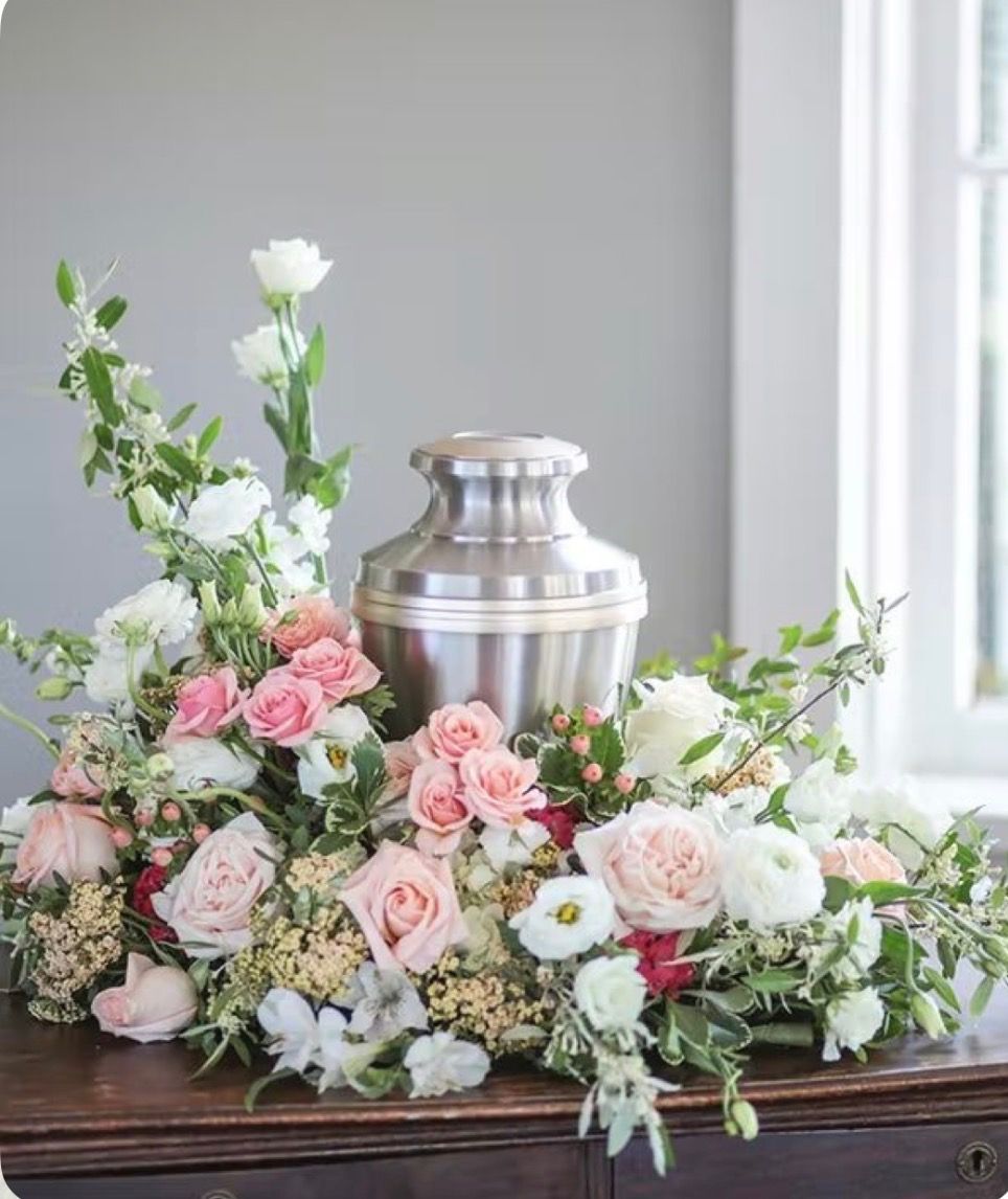 Blush & Ivory Memorial Urn Ring