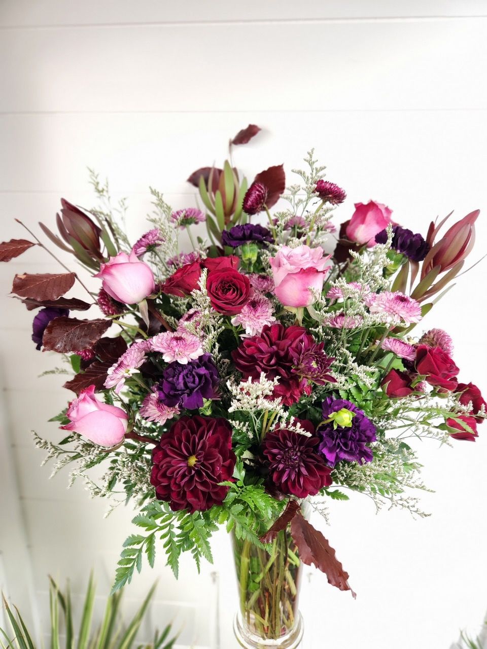 Midnight Romance Luxe Vase