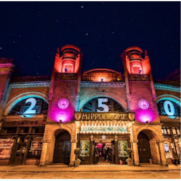 picture of a circus entrance
