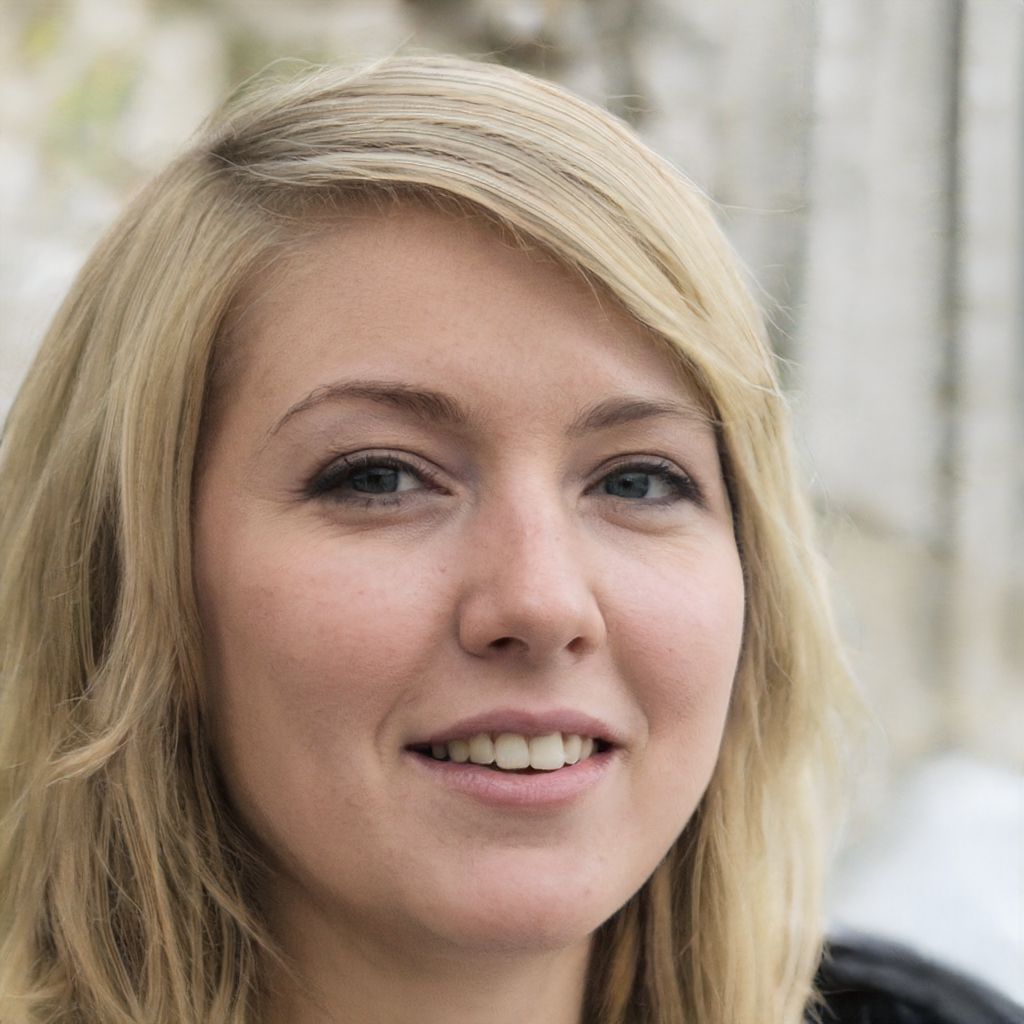 A Lady smiling