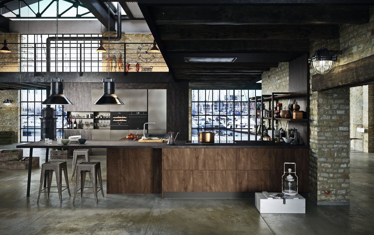 Cucina in loft 2