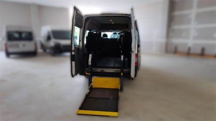 Van per trasporto disabili