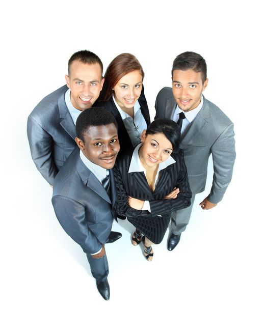 group of business people.