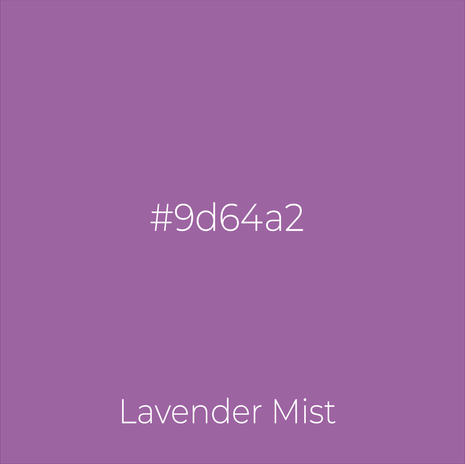 A solid purple square with the text