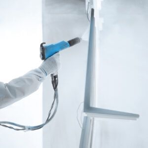 Powder coating process