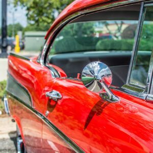 Classic vintage restored car