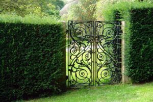 Iron fence