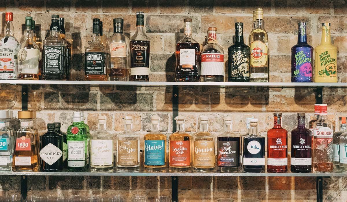 WELL STOCKED BAR