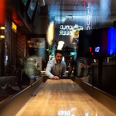 BONE IDOL BREWERY SHUFFLEBOARD COMPETITION