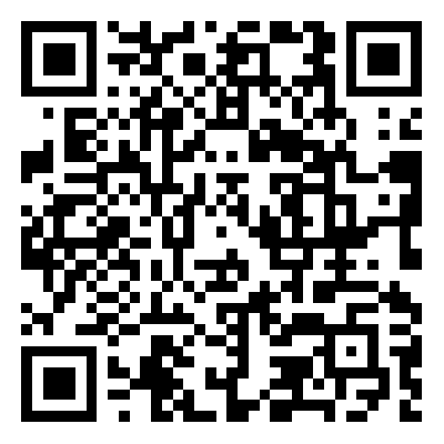 A black and white qr code on a white background.