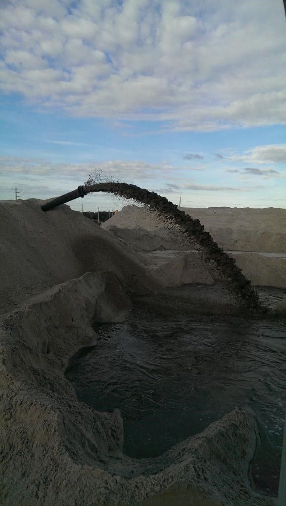 Dredging On Small Lake — Rockledge, FL — Central Sand Inc.