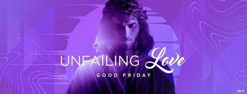 Jesus is wearing a crown of thorns on a purple background.