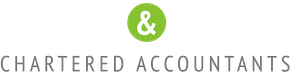 Chartered Accountants logo with green ampersand above gray text