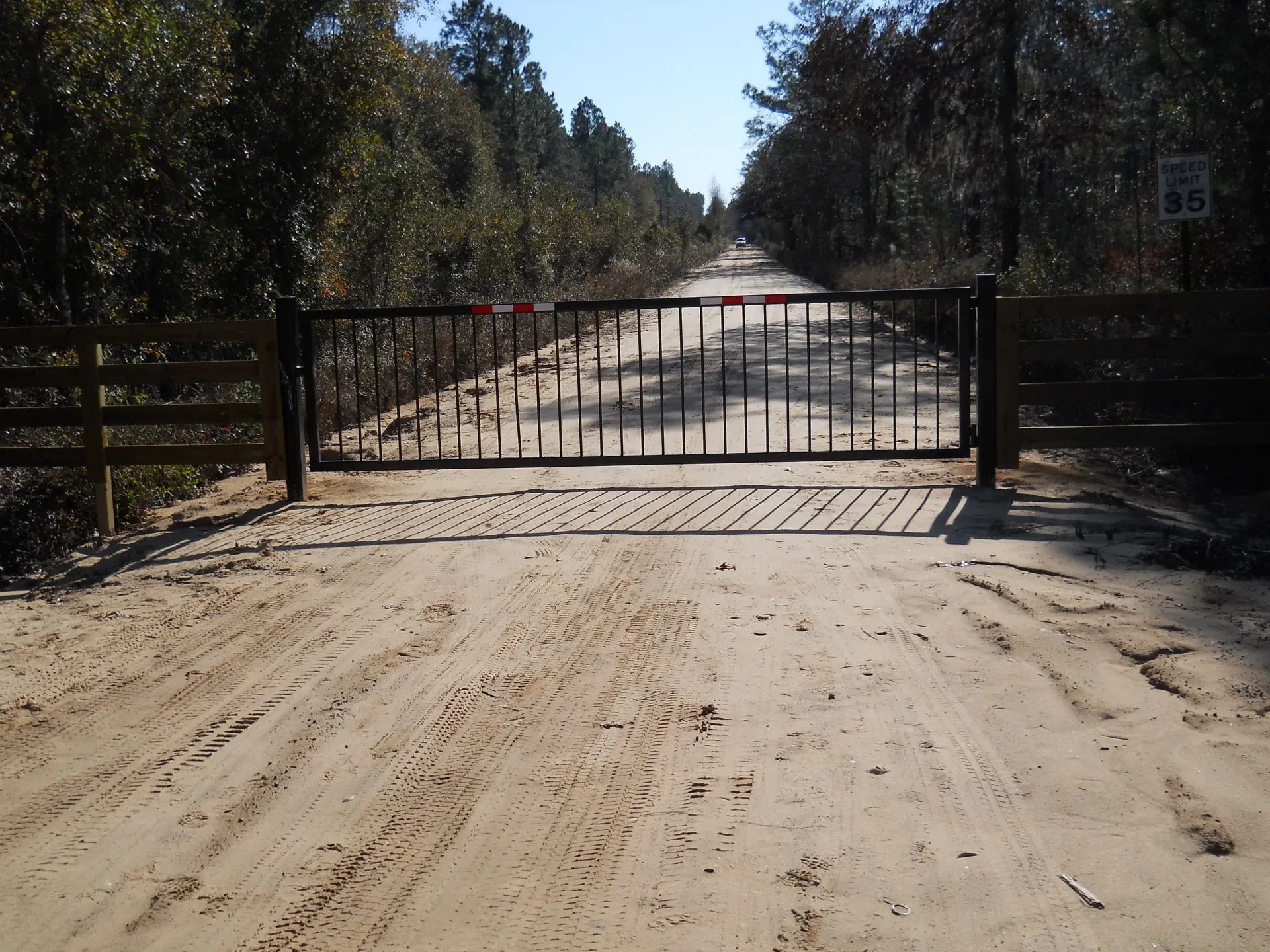 Black Picket Steel Single Gate — Valdosta, GA — Sims Fence Company