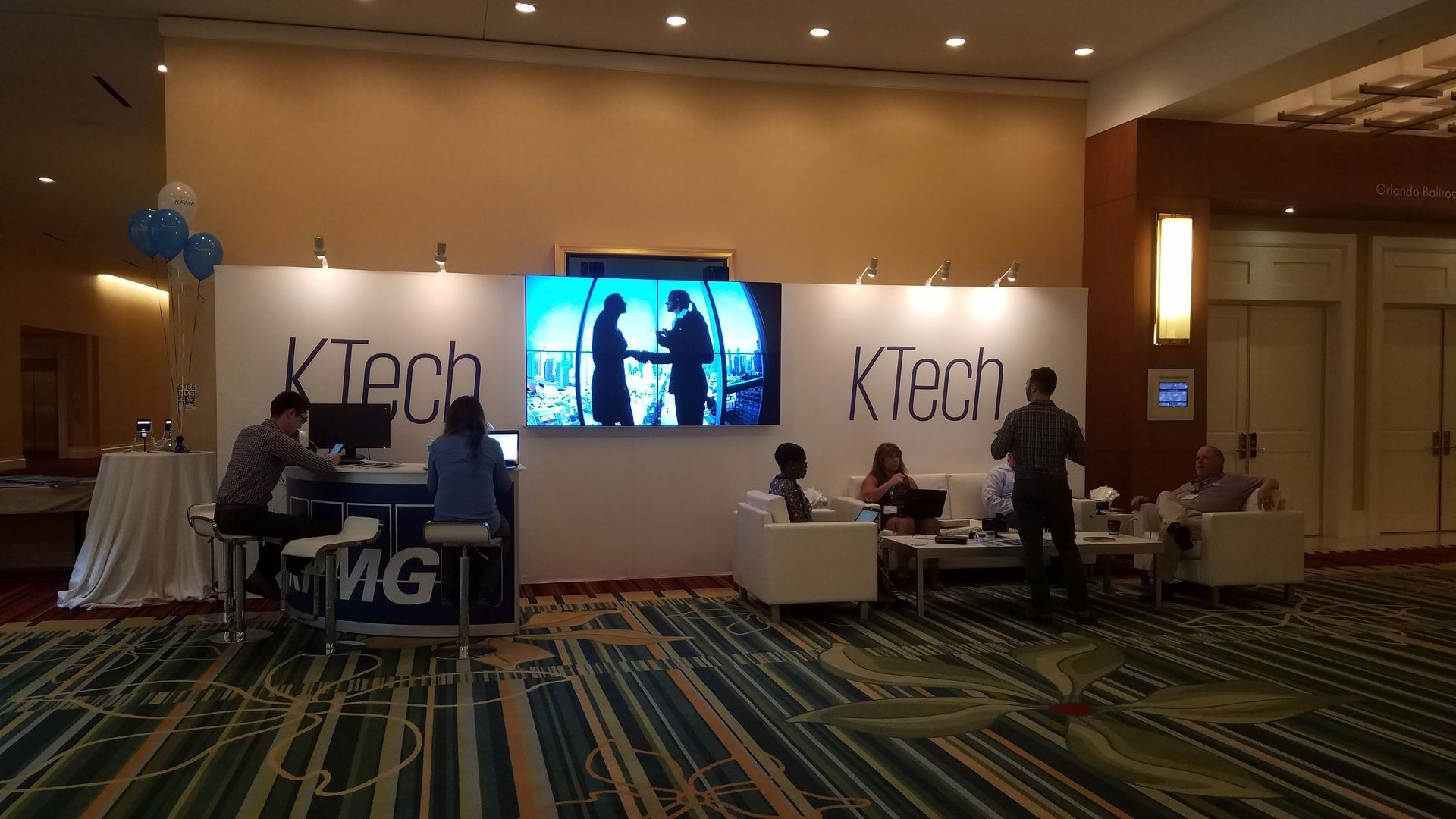 KPMG Exhibit Booth