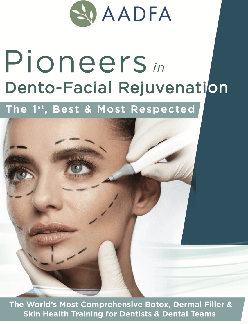 A poster for pioneers in dento-facial rejuvenation