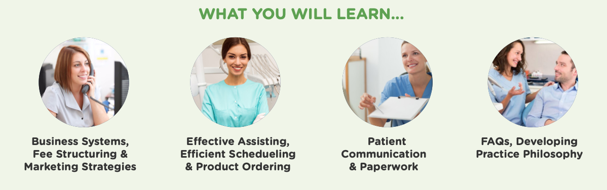 A screenshot of a website that says what you will learn.