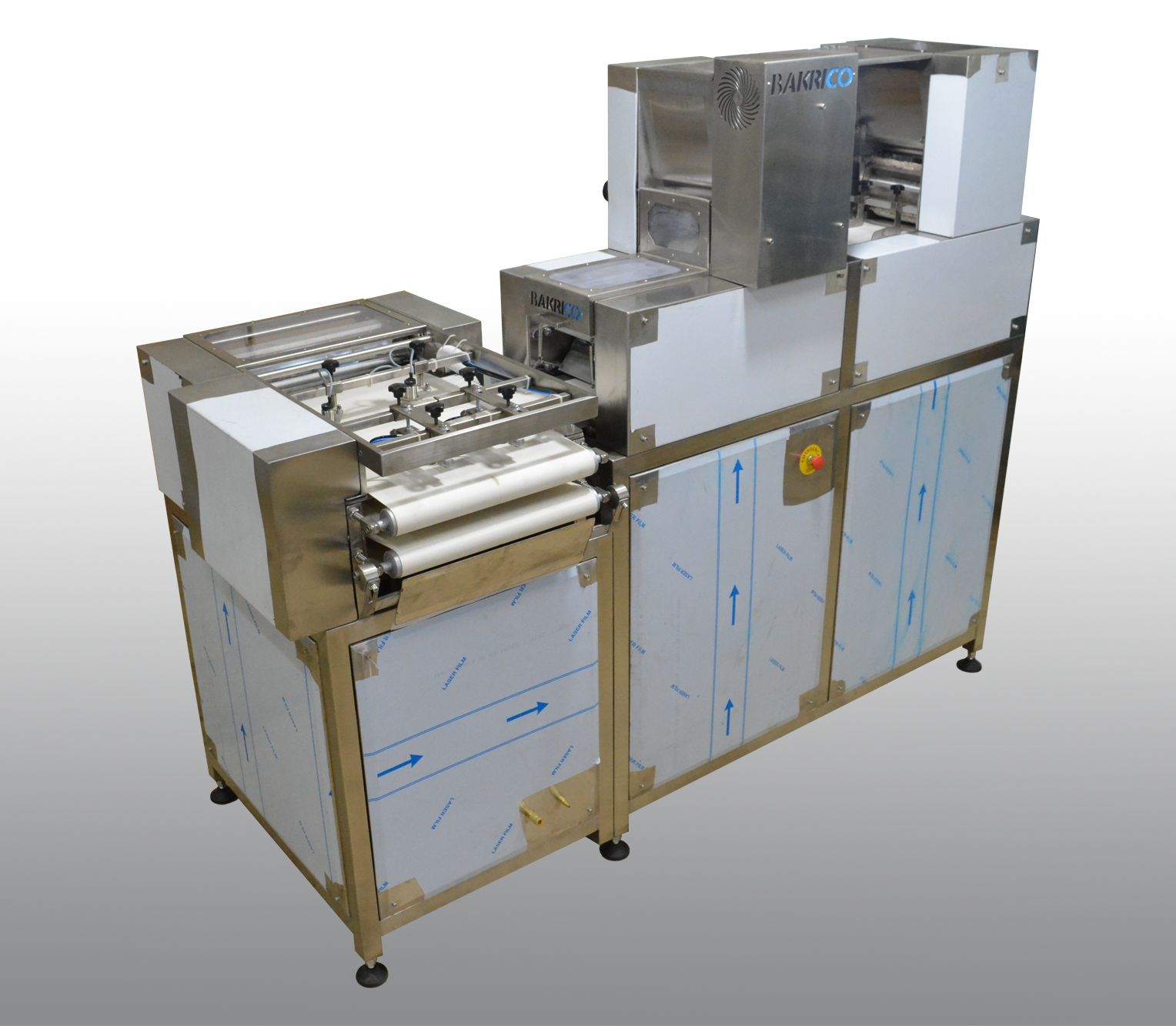Automatic Dough Flattener as part of the Tortilla Bread Line