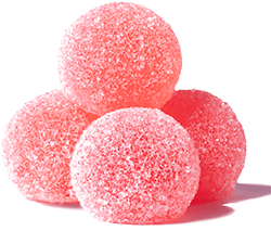 pink cannabis pearl edibles