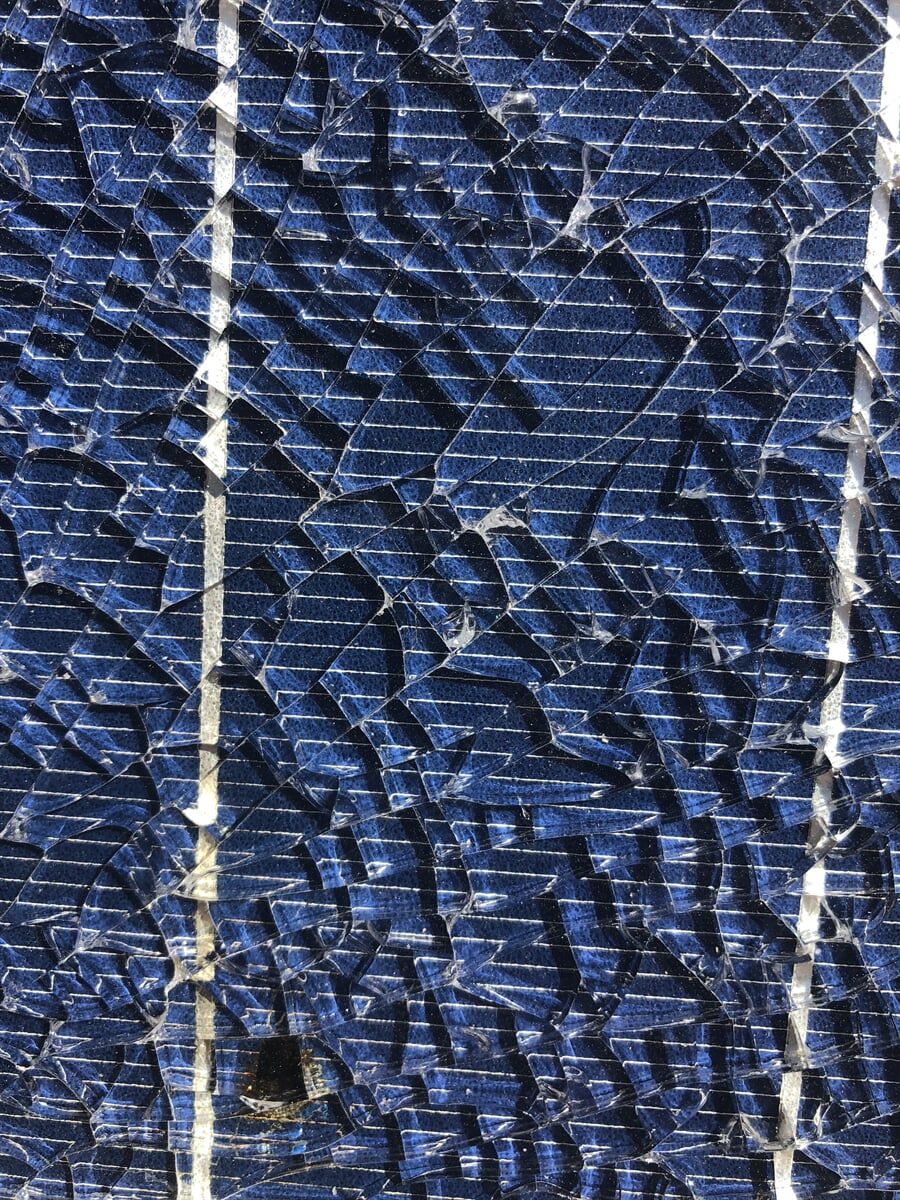 Cracked Solar Panel — Solar Power Provider in Emerald, QLD