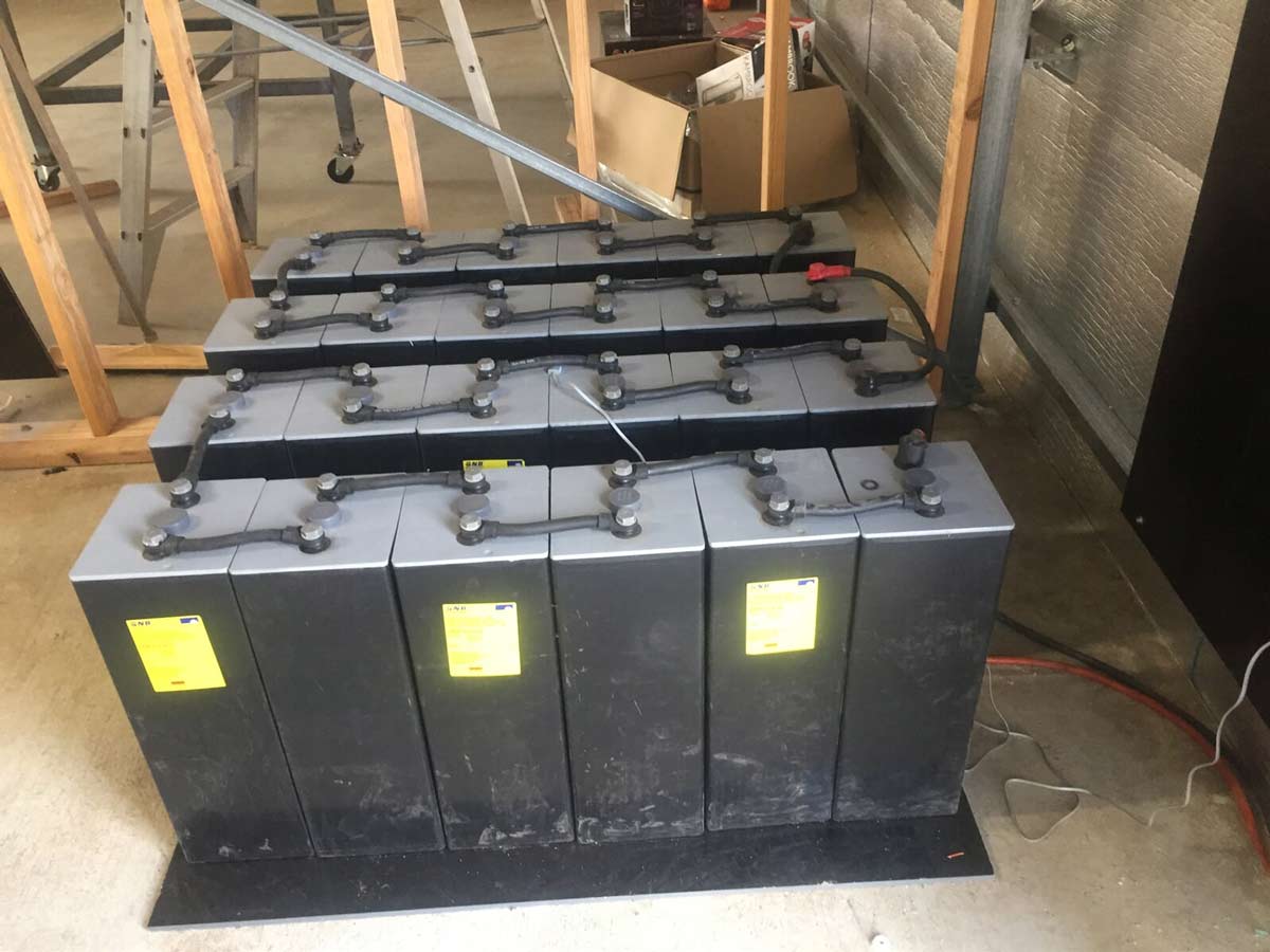 Battery Bank of Solar Panel — Solar Power Provider in Emerald, QLD