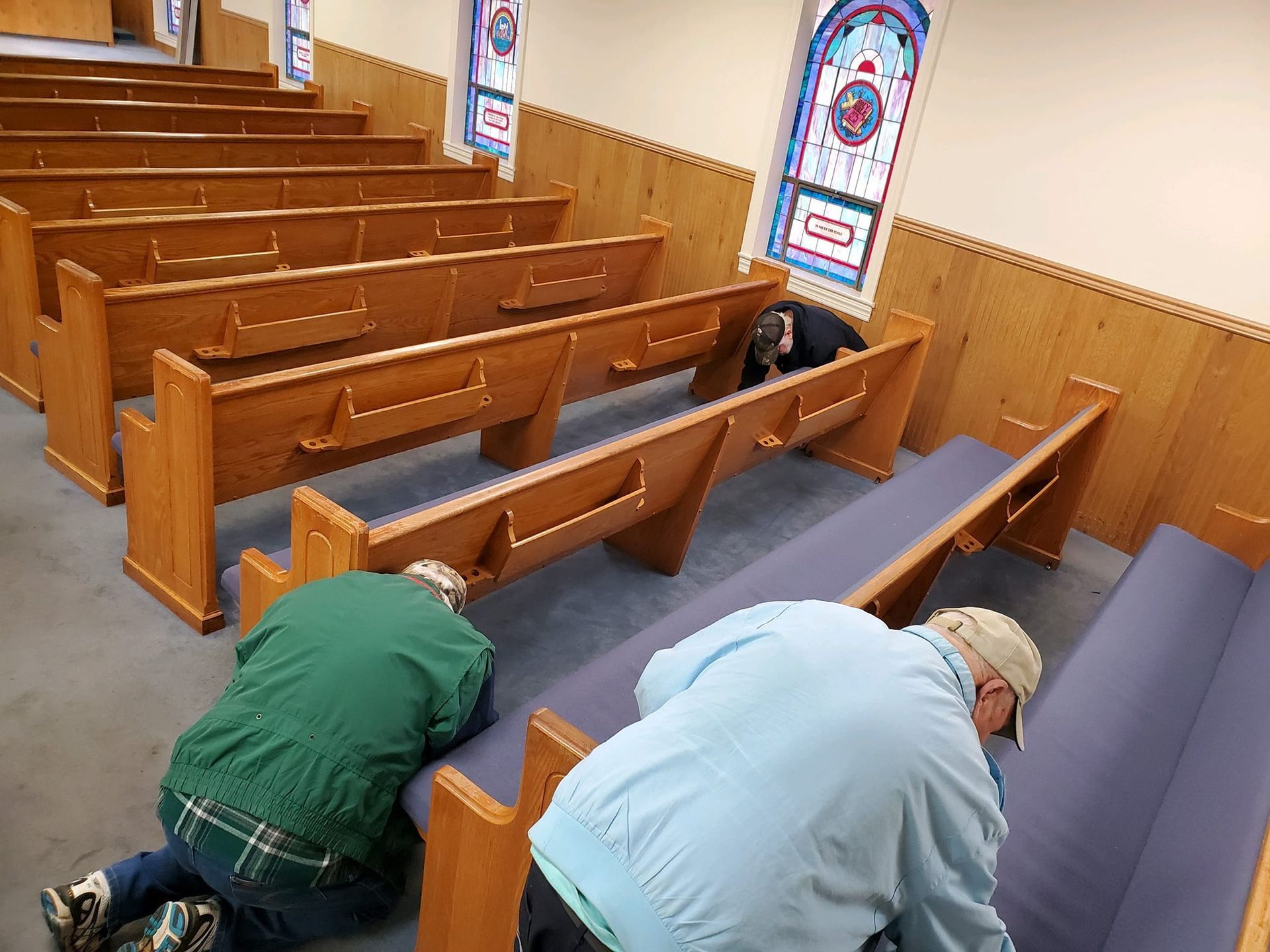 Giving Away Pews Giving Away Pews