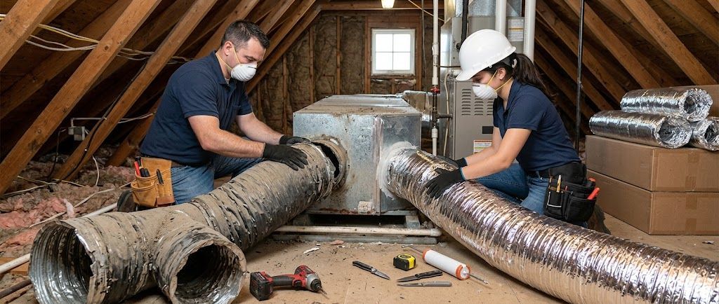 How AC Air Duct Replacement Improves Home Air Quality
