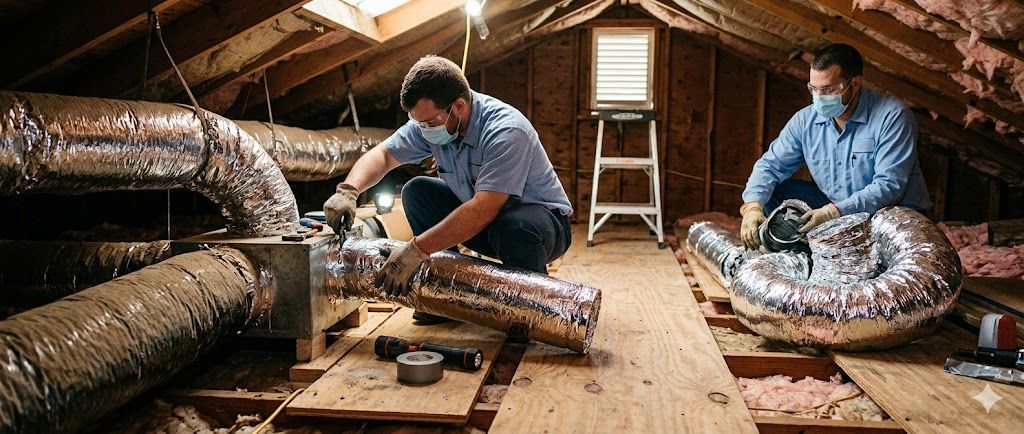 AC Air Duct Replacement in Mobile, AL