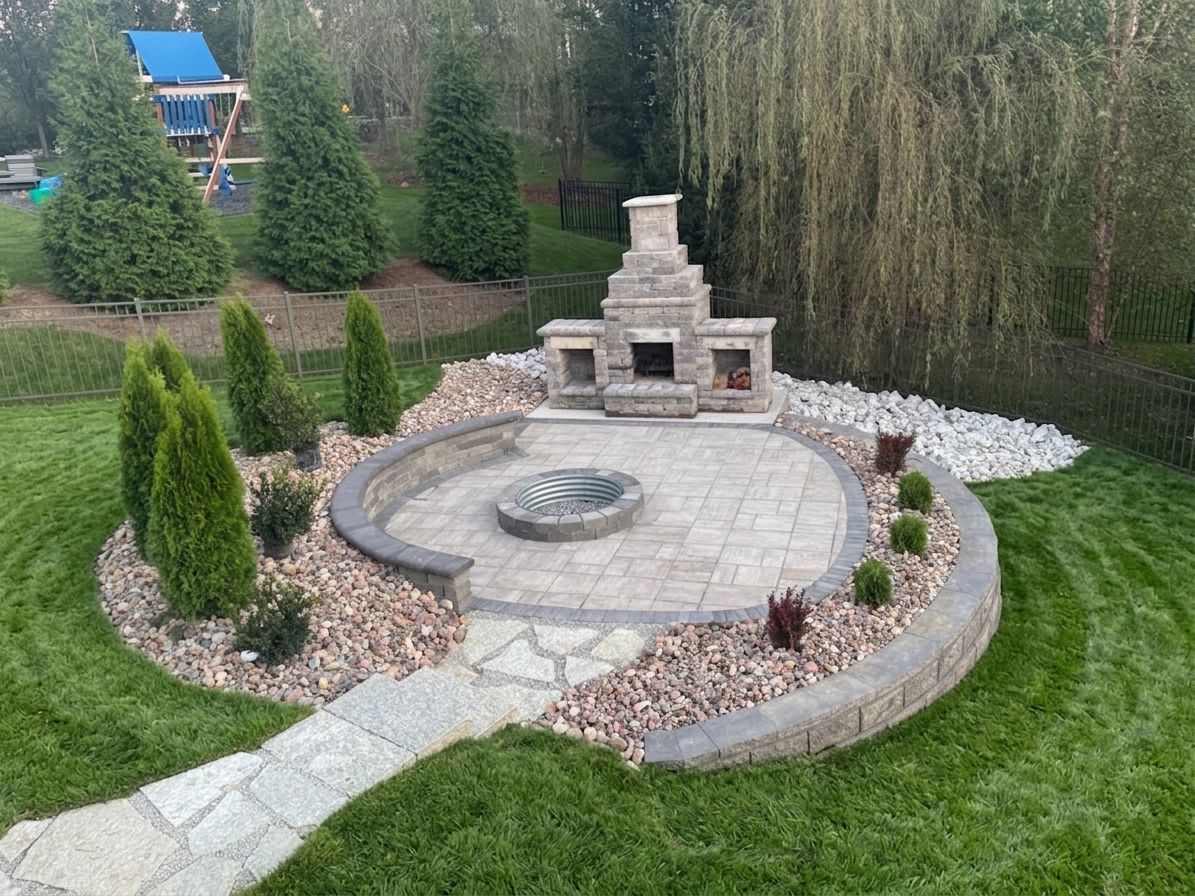 Hardscaping Stone Steps