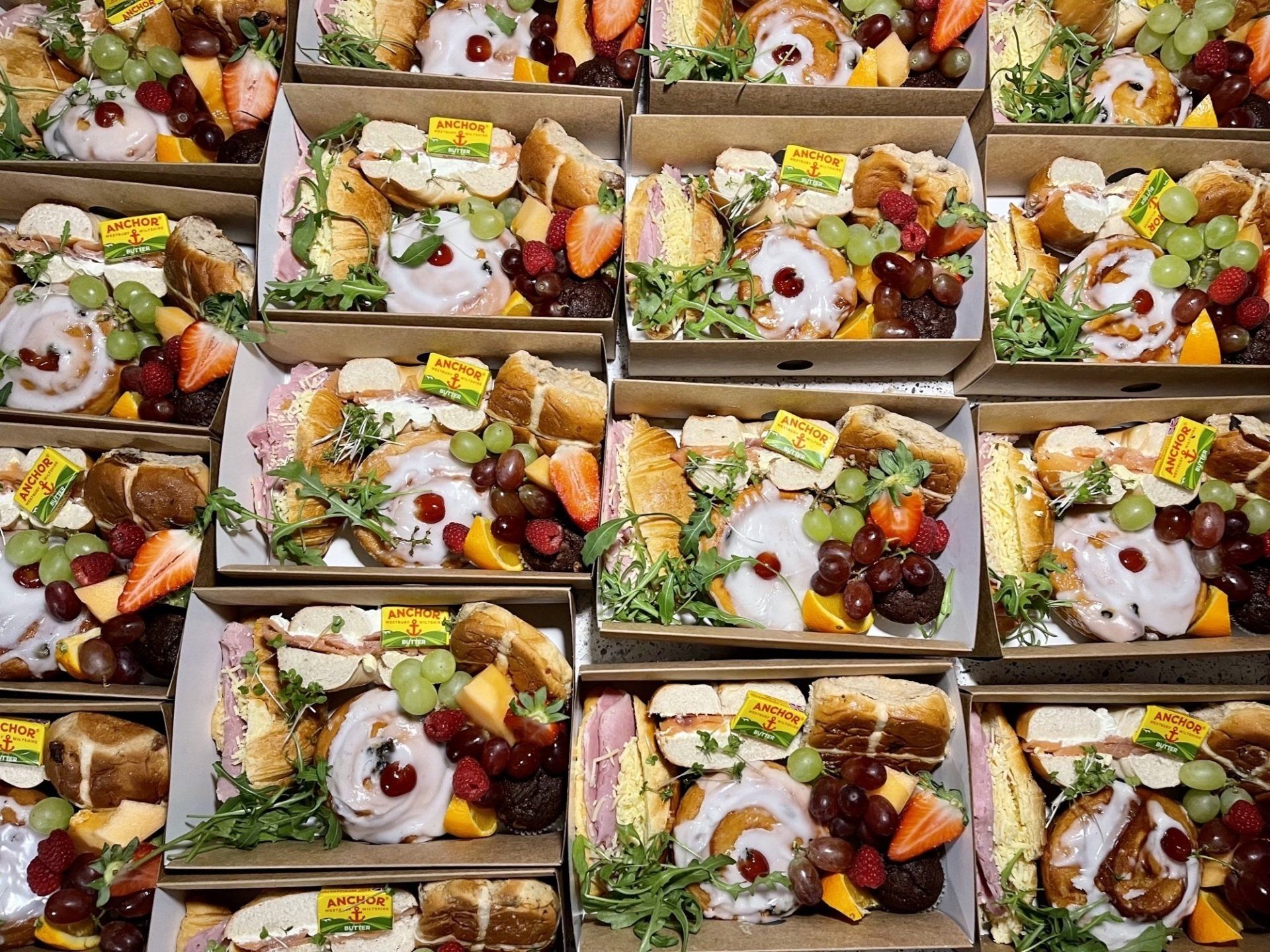 corporate breakfast box