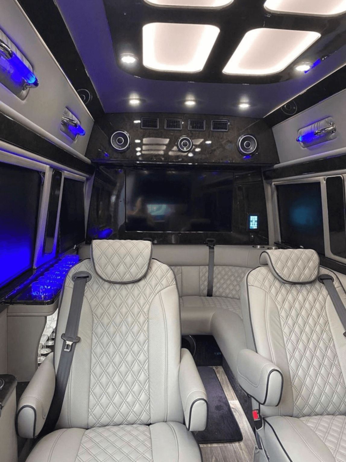 chauffeur sprinter service with bathroom freesno