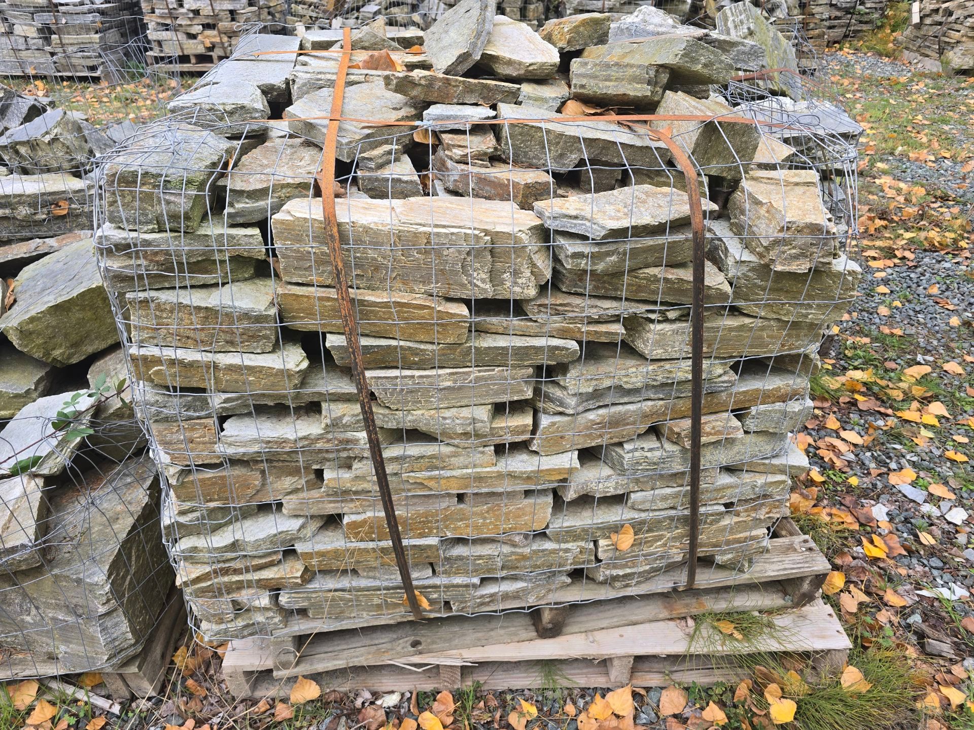 Palletized Stones | LandShapers | Whidbey