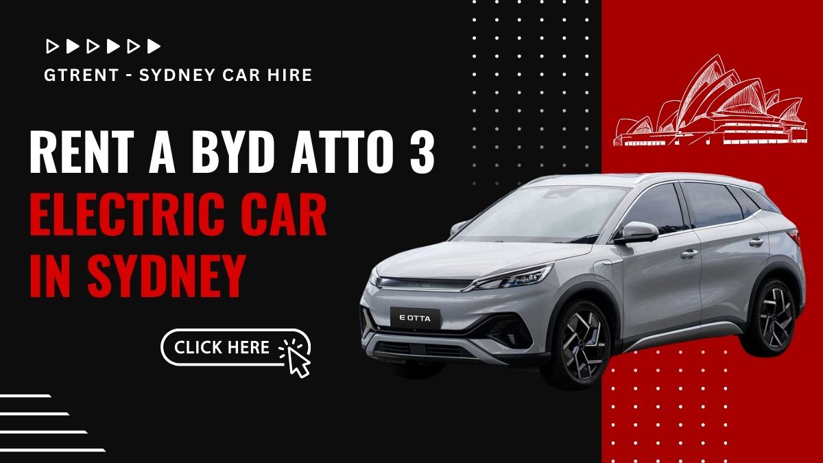 Rent a Bud Atto 3 electric car in Sydney