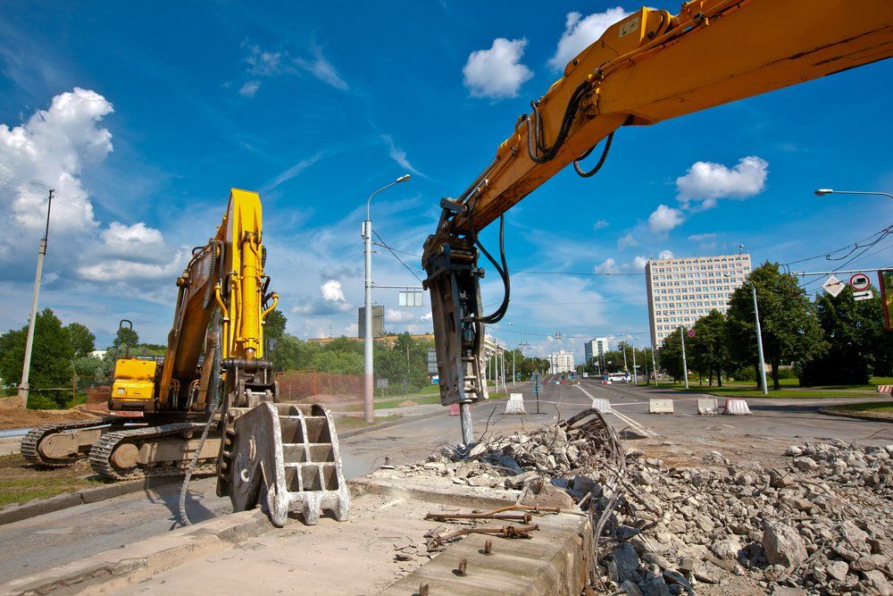 Concrete Crusher and Hydraulic — Excavation in Bellingen, NSW