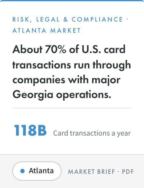 Atlanta, GA Risk Legal and Compliance market brief