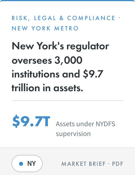 New York risk, legal, and compliance market brief