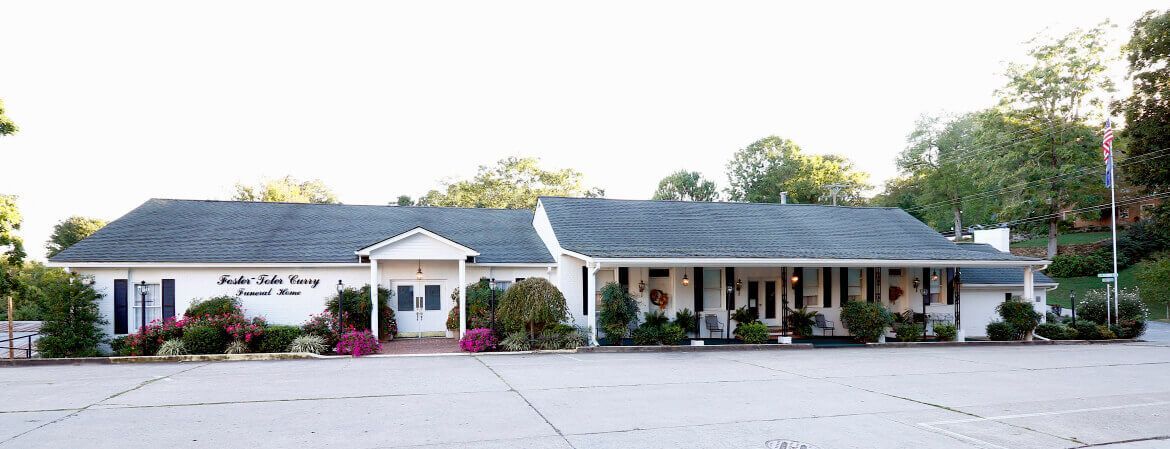 Exterior view of Foster-Toler-Curry Funeral Home