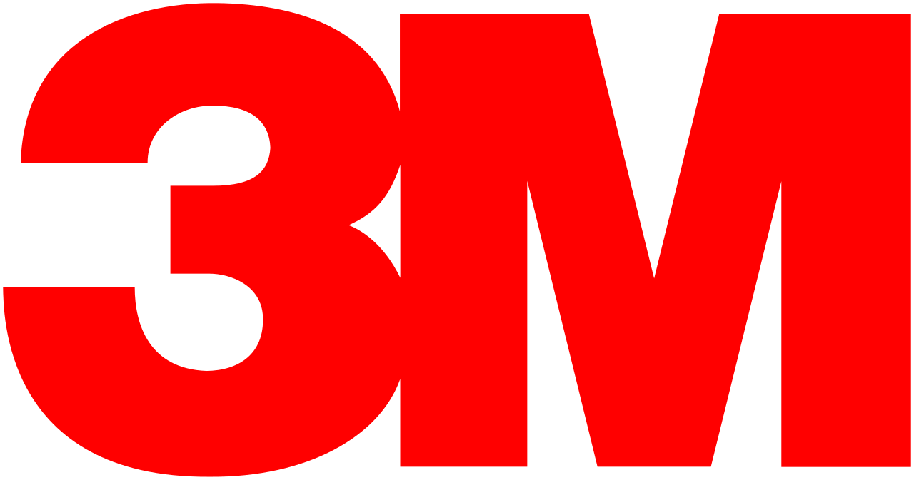 Red 3M logo.