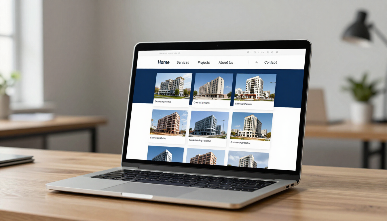 Modern Contractor Web Design