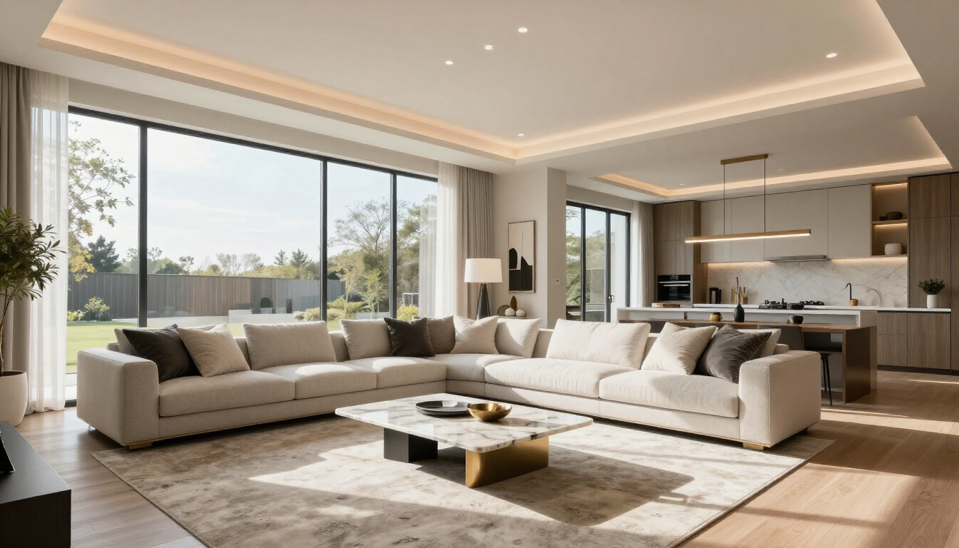 Modern Kansas home interior