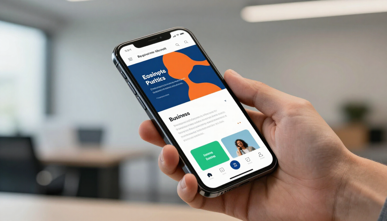 Mobile Web Design Interface