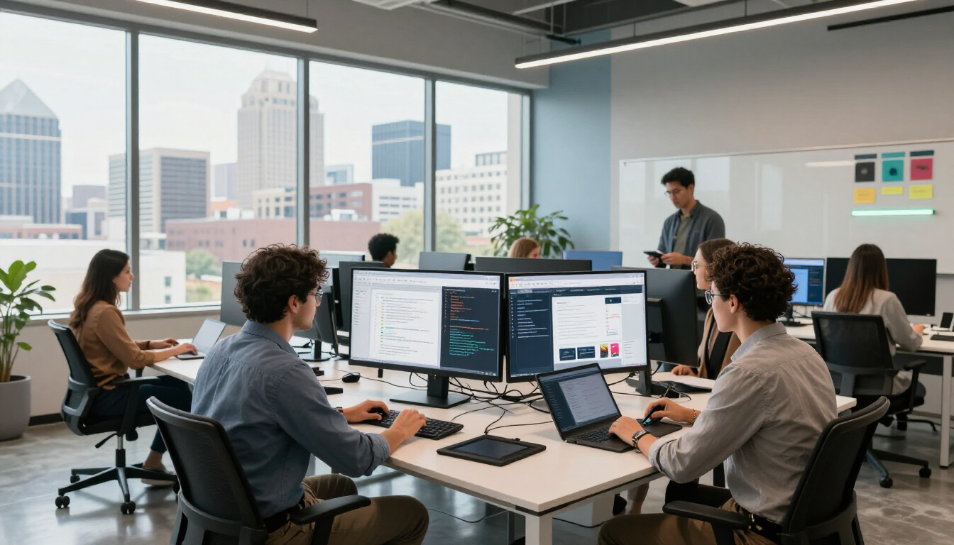 Modern web design collaboration in Kansas