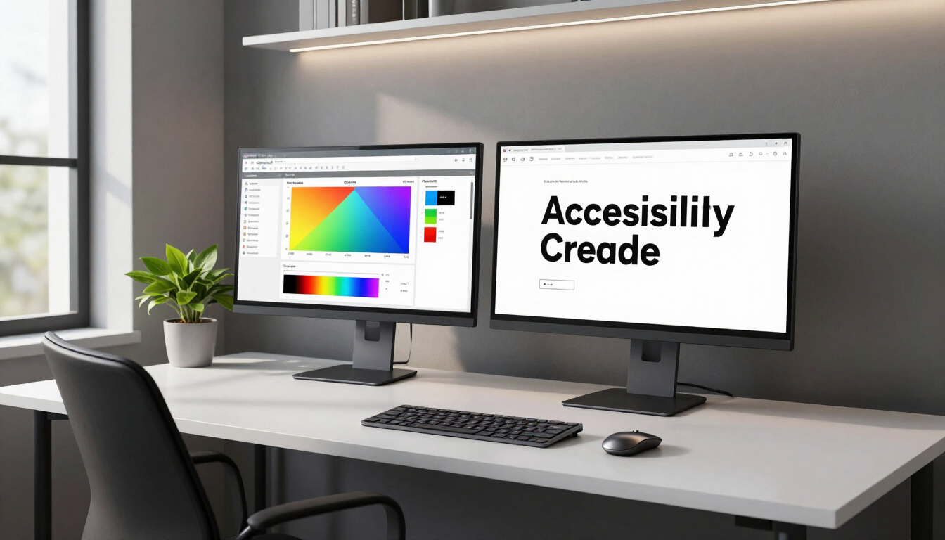 Modern Web Design Workspace