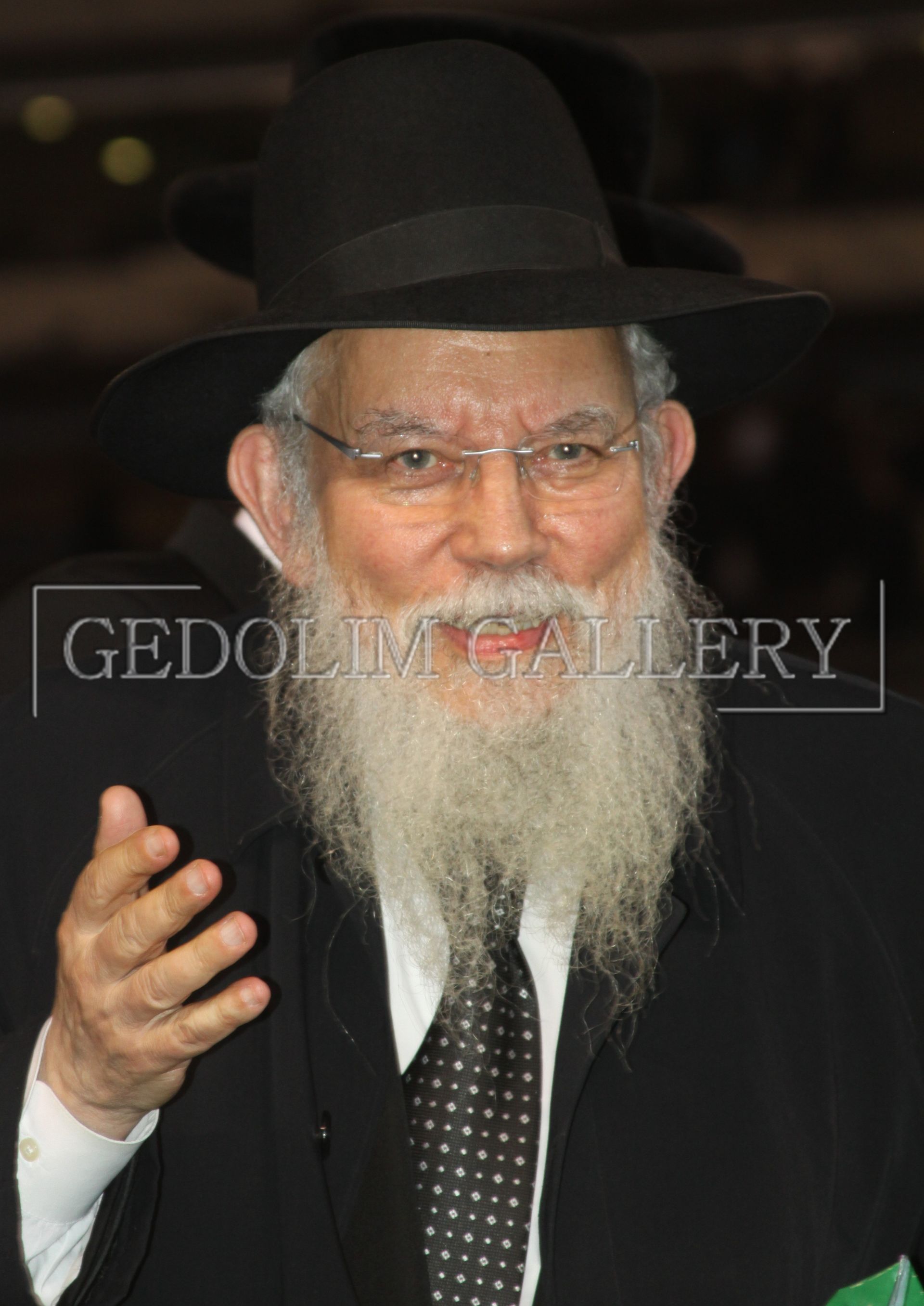 A man with a beard wearing a hat and tie