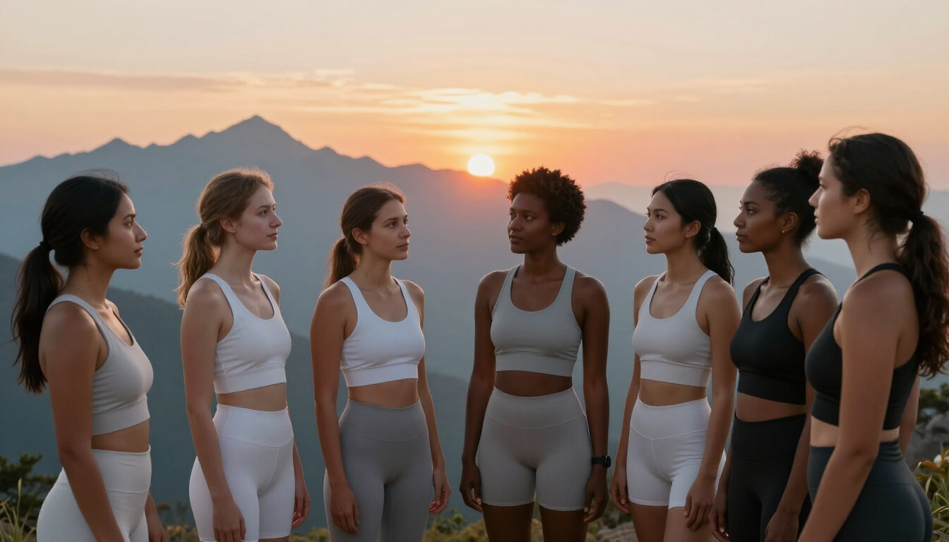 A group of focused individuals sharing a moment of discipline and connection.