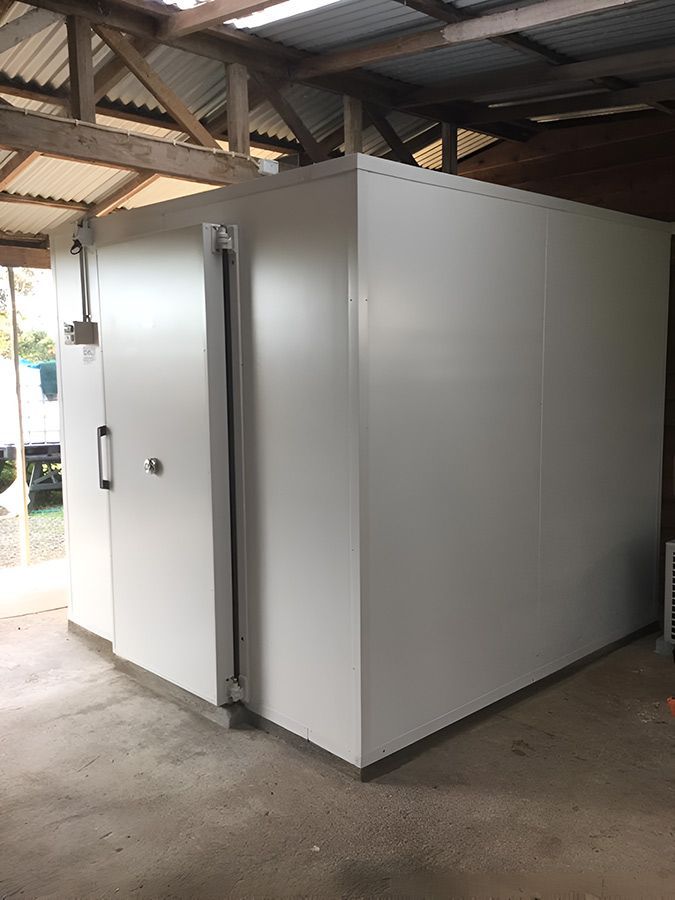 White Cold Room Side View — Macleay Air In West Kempsey, NSW