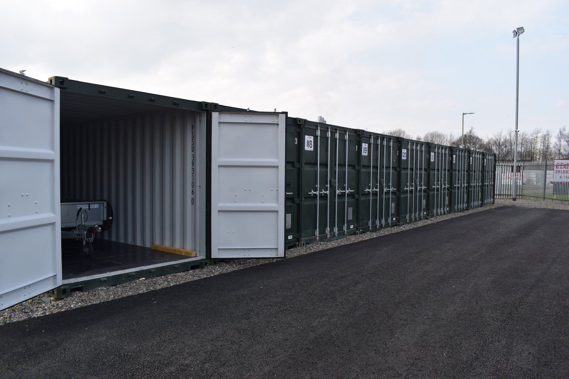 secure storage site stirling